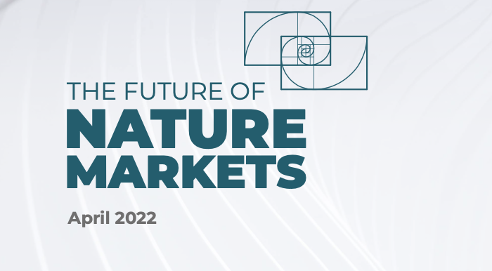 Launch Of Global Taskforce to Align New ‘Nature Markets’ With Sustainability Goals