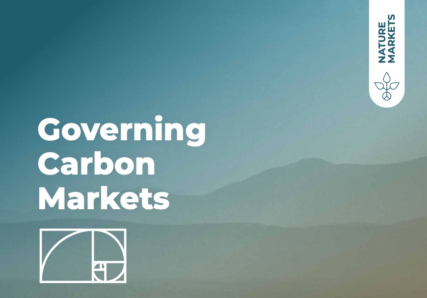 La gobernanza de los mercados de carbono debe ser transparente y responsable