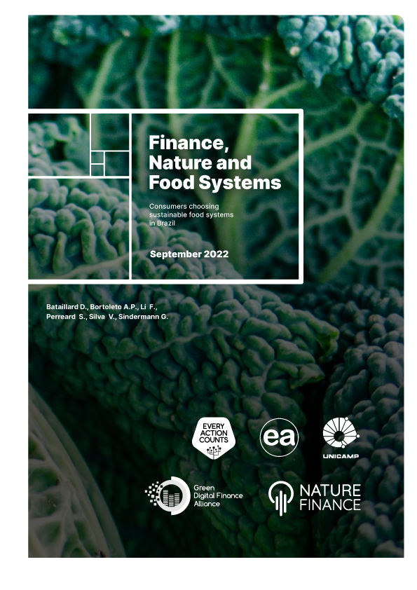 Finance, Nature and Food Systems