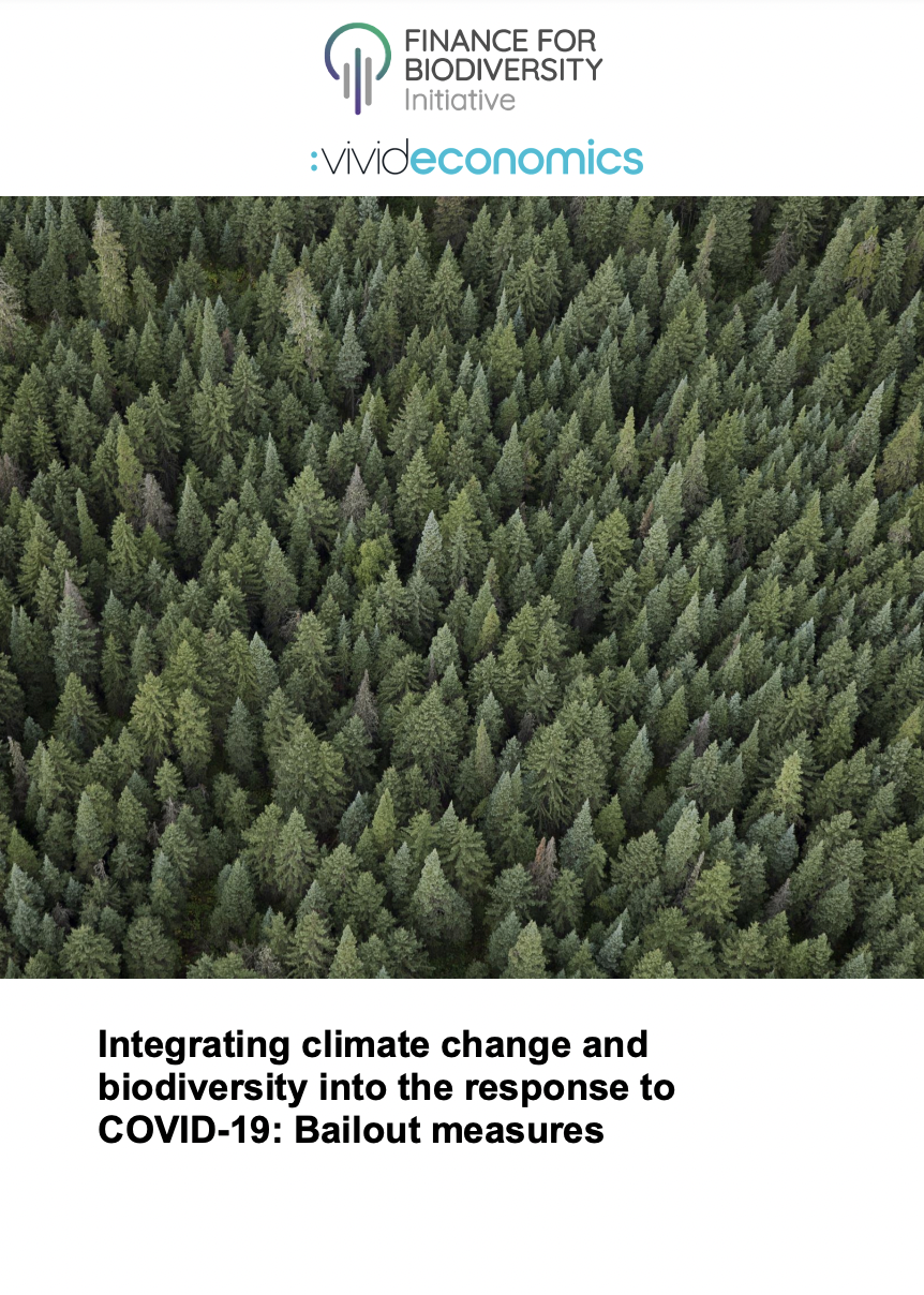 Integrating climate change and biodiversity into the response to COVID-19