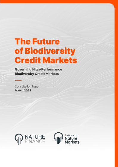 مستقبل أسواق ائتمان التنوع البيولوجي - ورقة استشارية