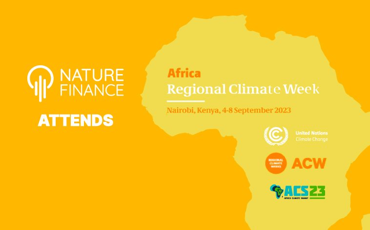 Cumbre del Clima de África/Semana del Clima de África: Eventos paralelos de NatureFinance