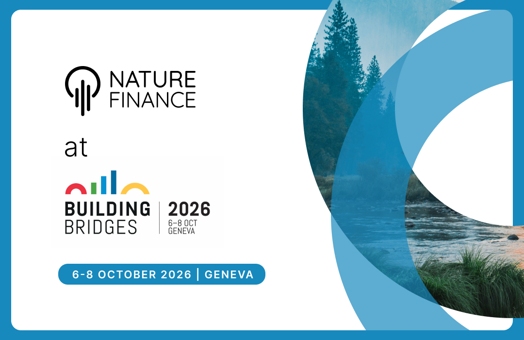 NatureFinance at Building Bridges 2026