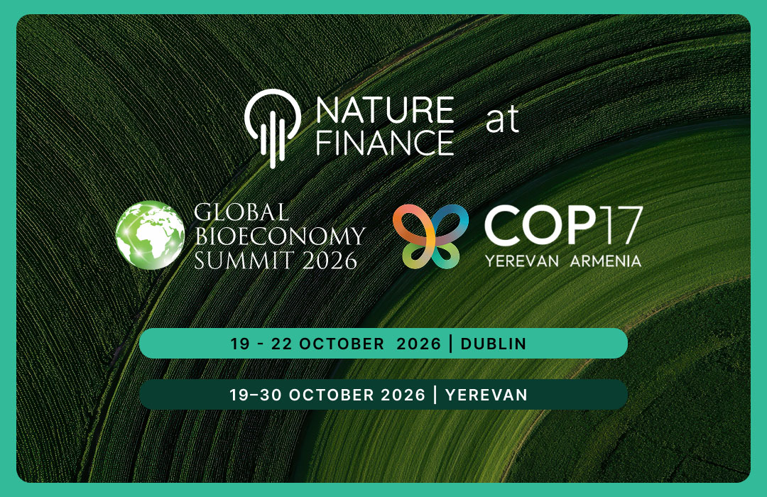 NatureFinance at the Global Bioeconomy Summit and CBD COP17